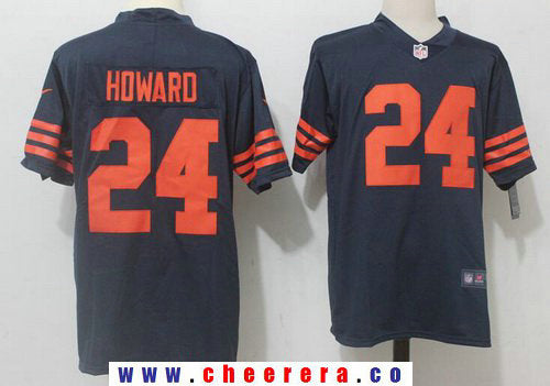 Jordan Howard Chicago Bears blue Vapor jersey