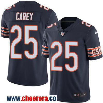 Ka'Deem Carey Chicago Bears navy Color Rush jersey