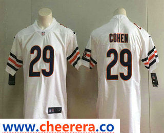 Tarik Cohen Chicago Bears white Vapor jersey