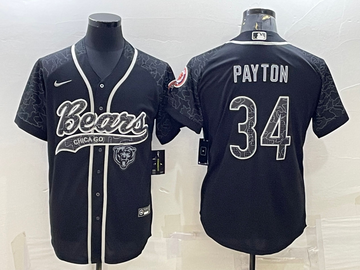 Walter Payton Chicago Bears black Limited jersey