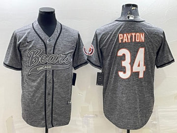 Walter Payton Chicago Bears gray jersey