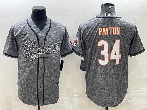 Walter Payton Chicago Bears gray jersey