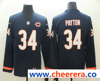 Walter Payton Nike Chicago Bears navy Limited jersey