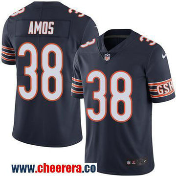 Adrian Amos Chicago Bears navy Color Rush jersey