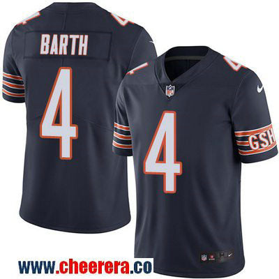 Connor Barth Chicago Bears navy Color Rush jersey