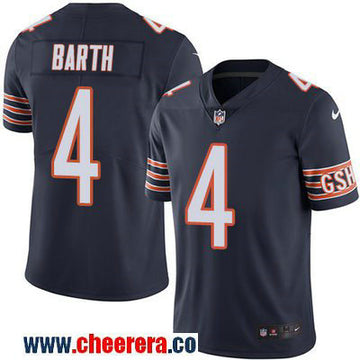 Connor Barth Chicago Bears navy Color Rush jersey