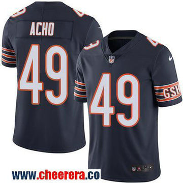 Sam Acho Chicago Bears navy Color Rush jersey