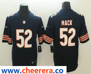Khalil Mack Chicago Bears navy Vapor jersey