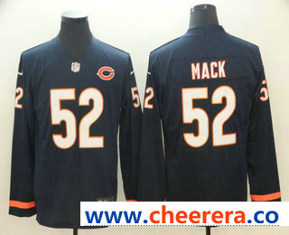 Khalil Mack Nike Chicago Bears navy Limited jersey