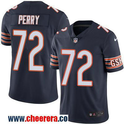 William Perry Chicago Bears navy Color Rush jersey