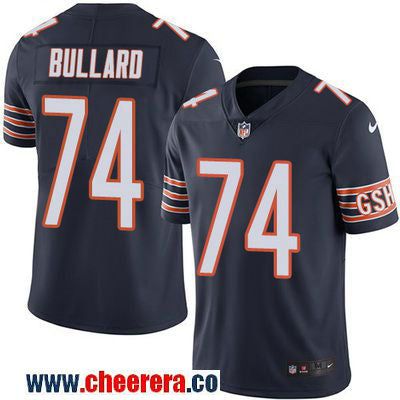 Jonathan Bullard Chicago Bears navy Color Rush jersey
