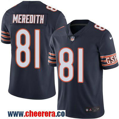 Cameron Meredith Chicago Bears navy Color Rush jersey
