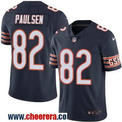 Logan Paulsen Chicago Bears navy Color Rush jersey
