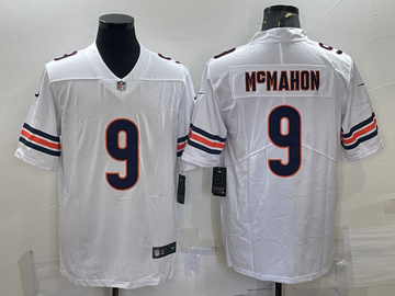 Jim McMahon Chicago Bears white Vapor jersey