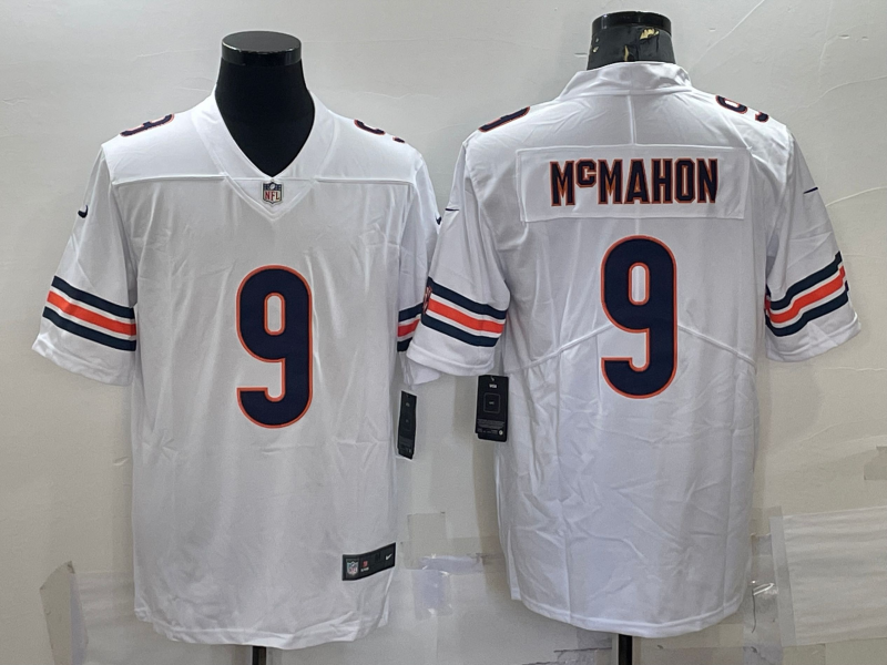 Jim McMahon Chicago Bears white Vapor jersey