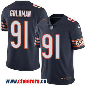 Eddie Goldman Chicago Bears navy Color Rush jersey