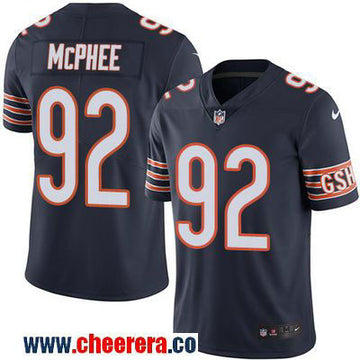 Pernell McPhee Chicago Bears navy Color Rush jersey