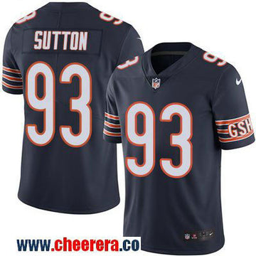 Will Sutton Chicago Bears navy Color Rush jersey