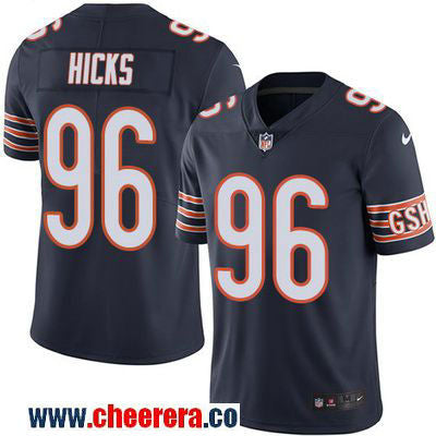 Akiem Hicks Chicago Bears navy Color Rush jersey