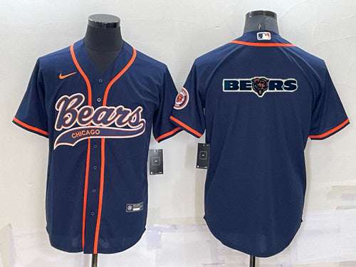 Chicago Bears navy jersey
