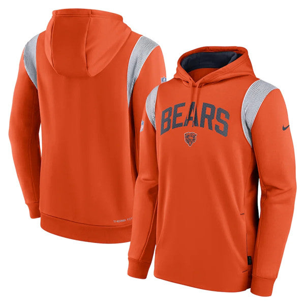 Chicago Bears orange-white jersey