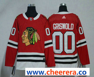 Clark Griswold Chicago Blackhawks red jersey