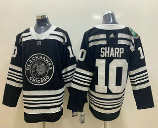 Patrick Sharp Chicago Blackhawks black Winter Classic jersey
