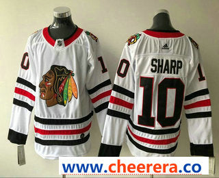 Patrick Sharp Chicago Blackhawks white jersey