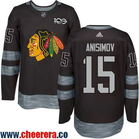 Artem Anisimov Chicago Blackhawks black jersey