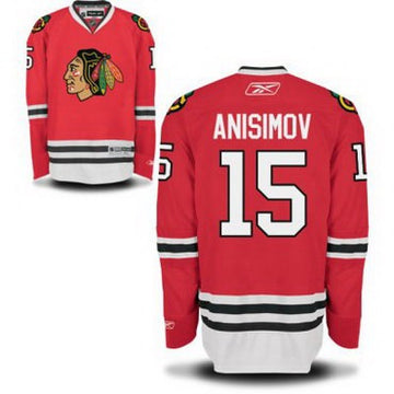 Artem Anisimov Chicago Blackhawks red Home jersey