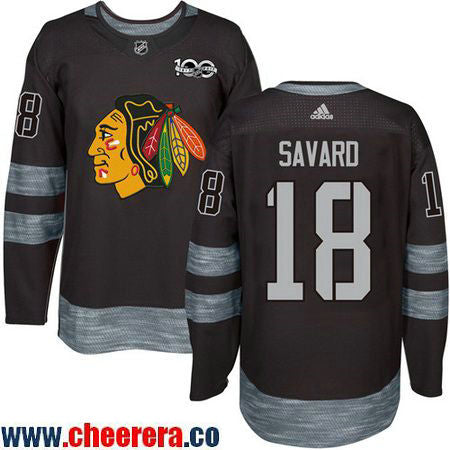 Denis Savard Chicago Blackhawks black jersey