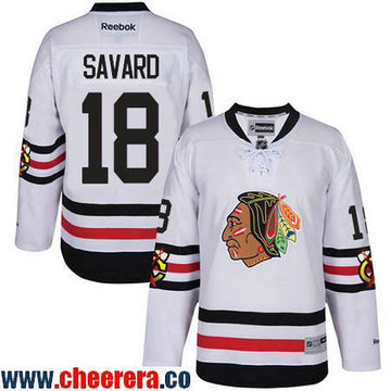Denis Savard Chicago Blackhawks white Winter Classic jersey