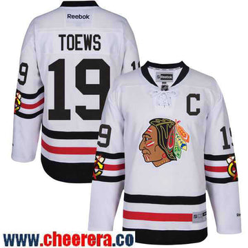 Jonathan Toews Chicago Blackhawks white Winter Classic jersey