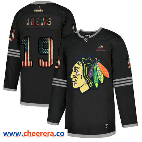 Jonathan Toews Chicago Blackhawks black Fashion jersey