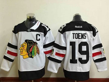 Jonathan Toews Reebok Chicago Blackhawks white Stadium Series jersey