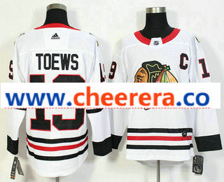 Jonathan Toews Chicago Blackhawks white jersey