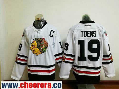 Jonathan Toews Chicago Blackhawks white Winter Classic jersey