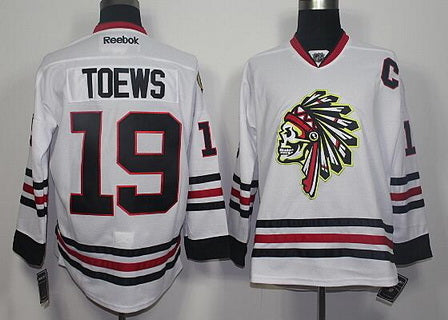Jonathan Toews Chicago Blackhawks white Fashion jersey