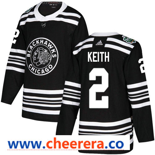 Duncan Keith Chicago Blackhawks black Winter Classic jersey