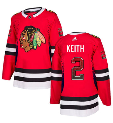 Duncan Keith Chicago Blackhawks red Fashion jersey
