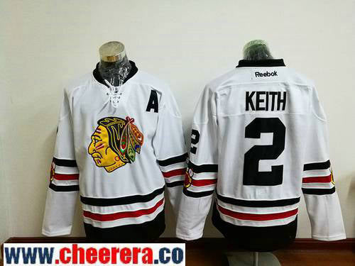 Duncan Keith Chicago Blackhawks white Winter Classic jersey