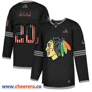 Brandon Saad Chicago Blackhawks black Fashion jersey