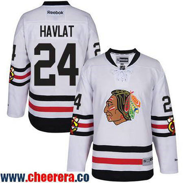 Martin Havlat Chicago Blackhawks white Winter Classic jersey
