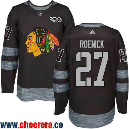 Jeremy Roenick Chicago Blackhawks black jersey