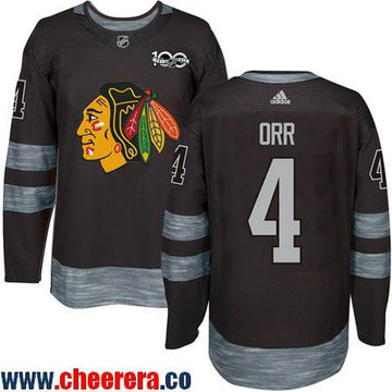 Bobby Orr Chicago Blackhawks black jersey