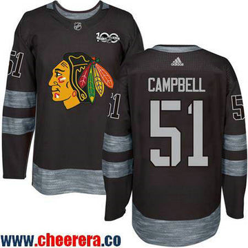 Brian Campbell Chicago Blackhawks black jersey