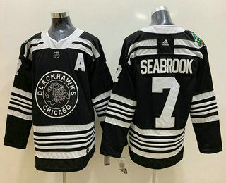Brent Seabrook Chicago Blackhawks black Winter Classic jersey