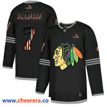 Brent Seabrook Chicago Blackhawks black Fashion jersey