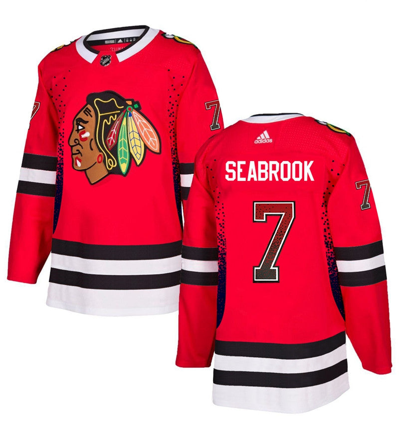 Brent Seabrook Chicago Blackhawks red Fashion jersey