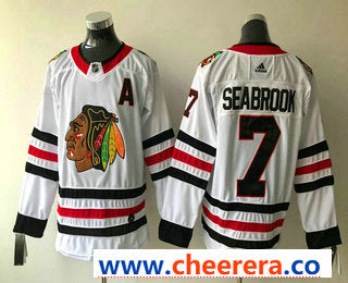 Brent Seabrook Chicago Blackhawks white jersey